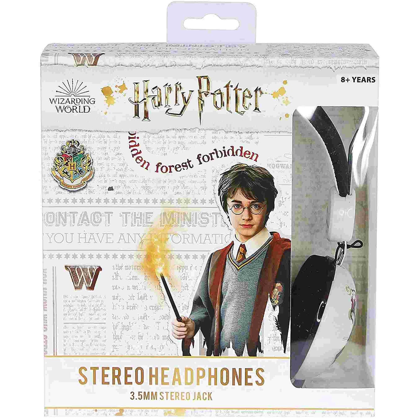 OTL | Harry Potter Hogwarts Crest Adjustable Kid's Wired Headphones