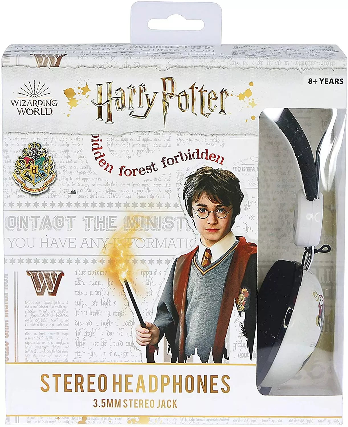 OTL | Harry Potter Hogwarts Crest Adjustable Kid's Wired Headphones