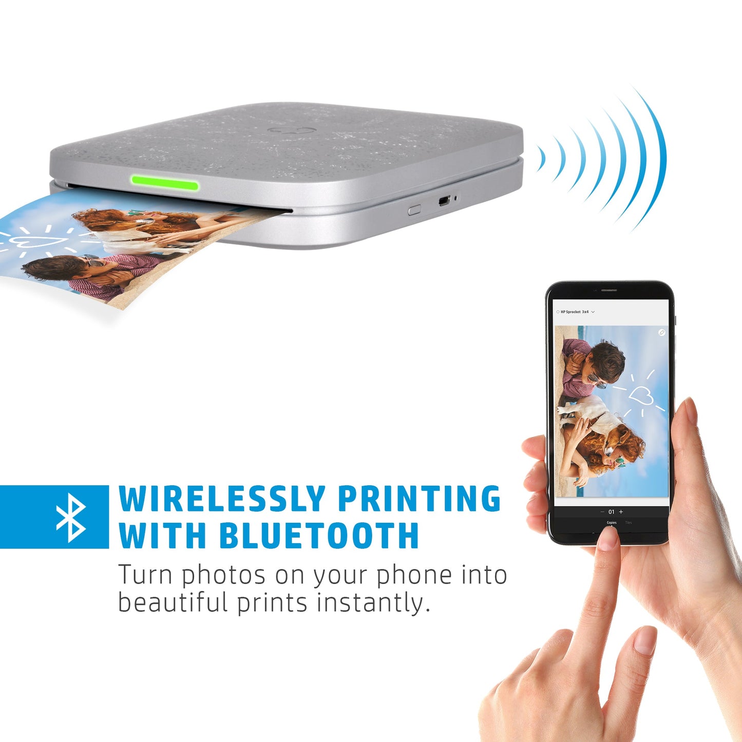 HP | HP Sprocket 3x4 Photo Printer