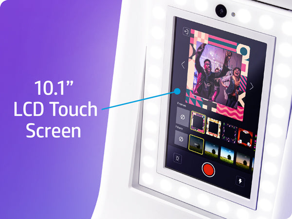 HP | HP Sprocket Photobooth Instant 3x4” Colour Photo Printer - White