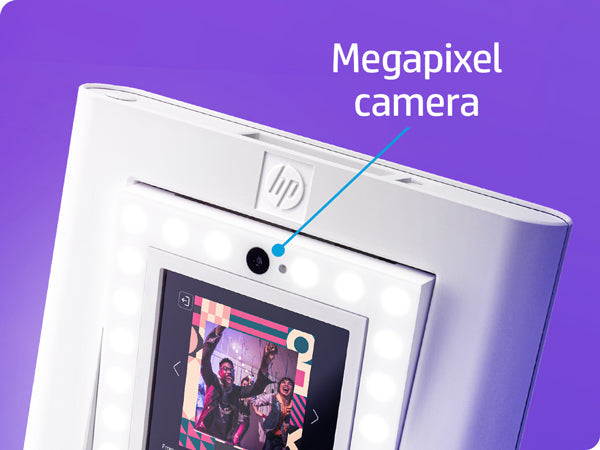 HP | HP Sprocket Photobooth Instant 3x4” Colour Photo Printer - White