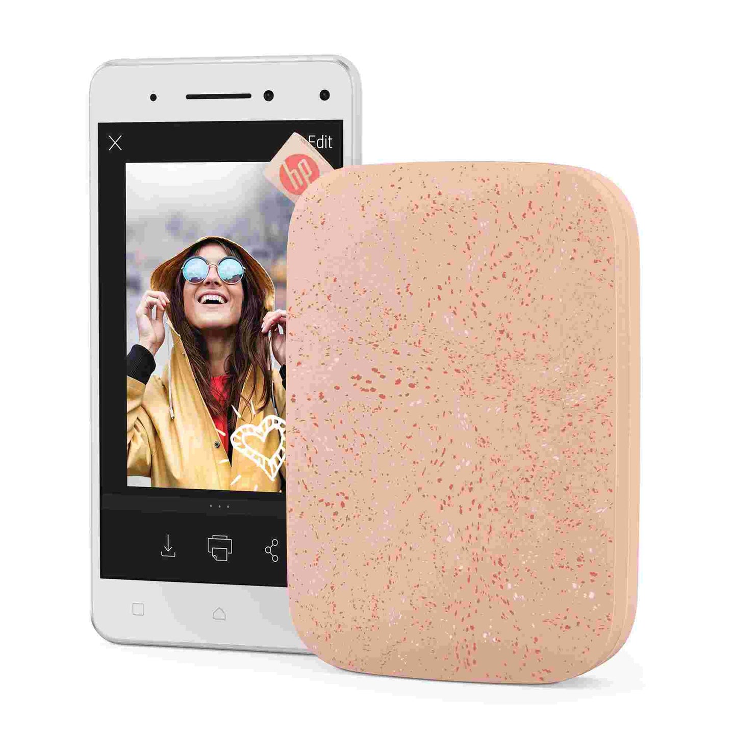HP | HP Sprocket 2x3 Portable Instant Photo Printer – Pink