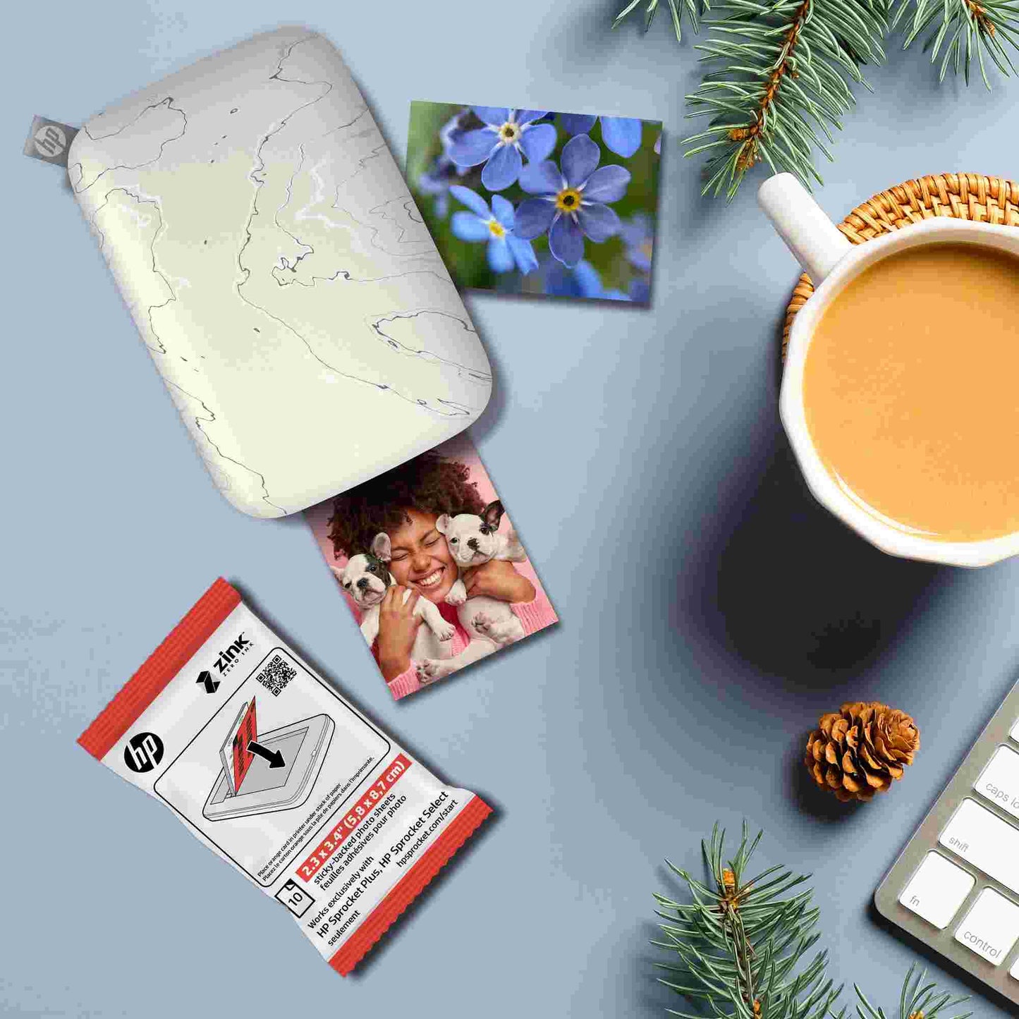 HP | 50 Sheets - HP Sprocket Select 50 Pack 2.3x3.4