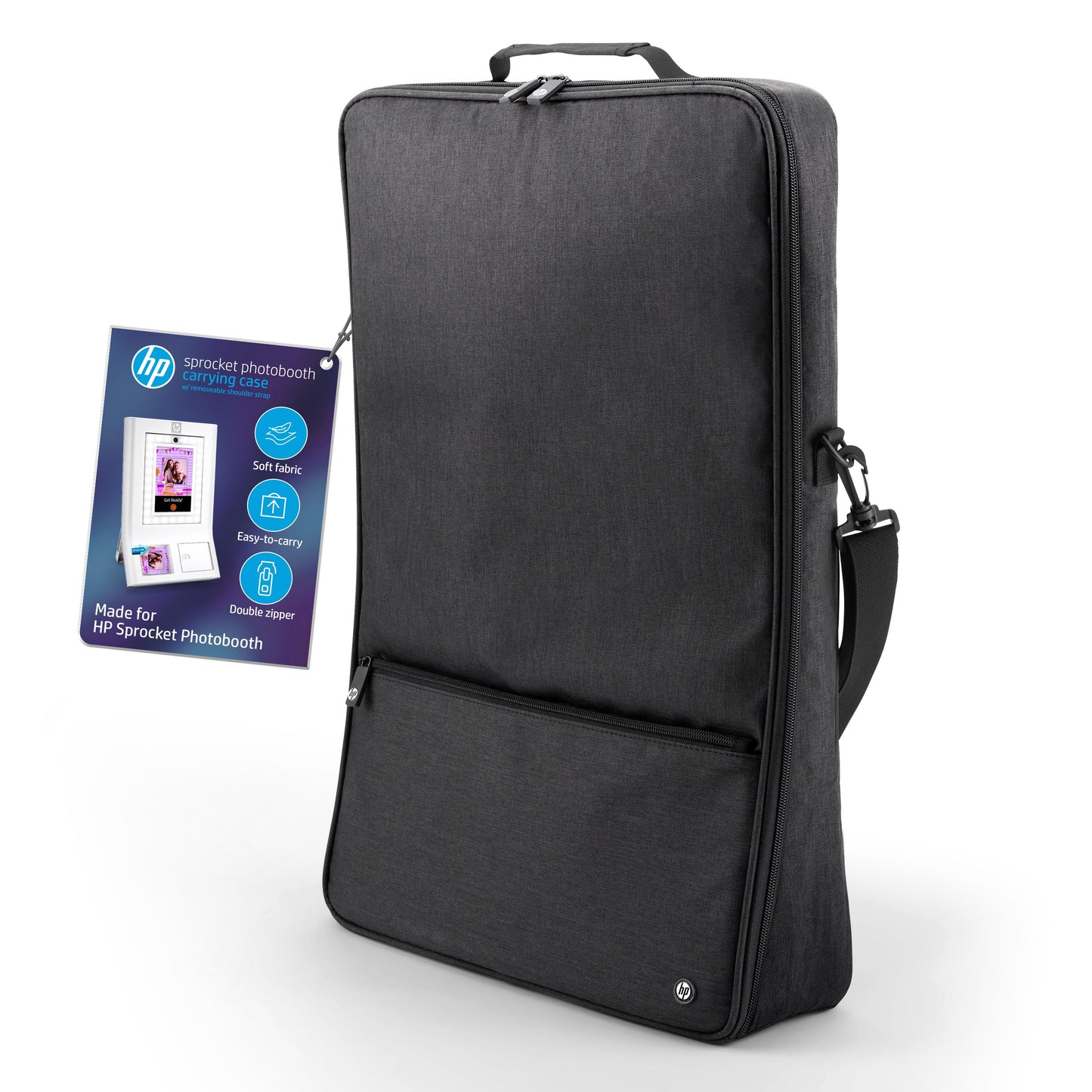 HP | HP Sprocket Photobooth Carrying Case with Removable Shoulder Strap - Black