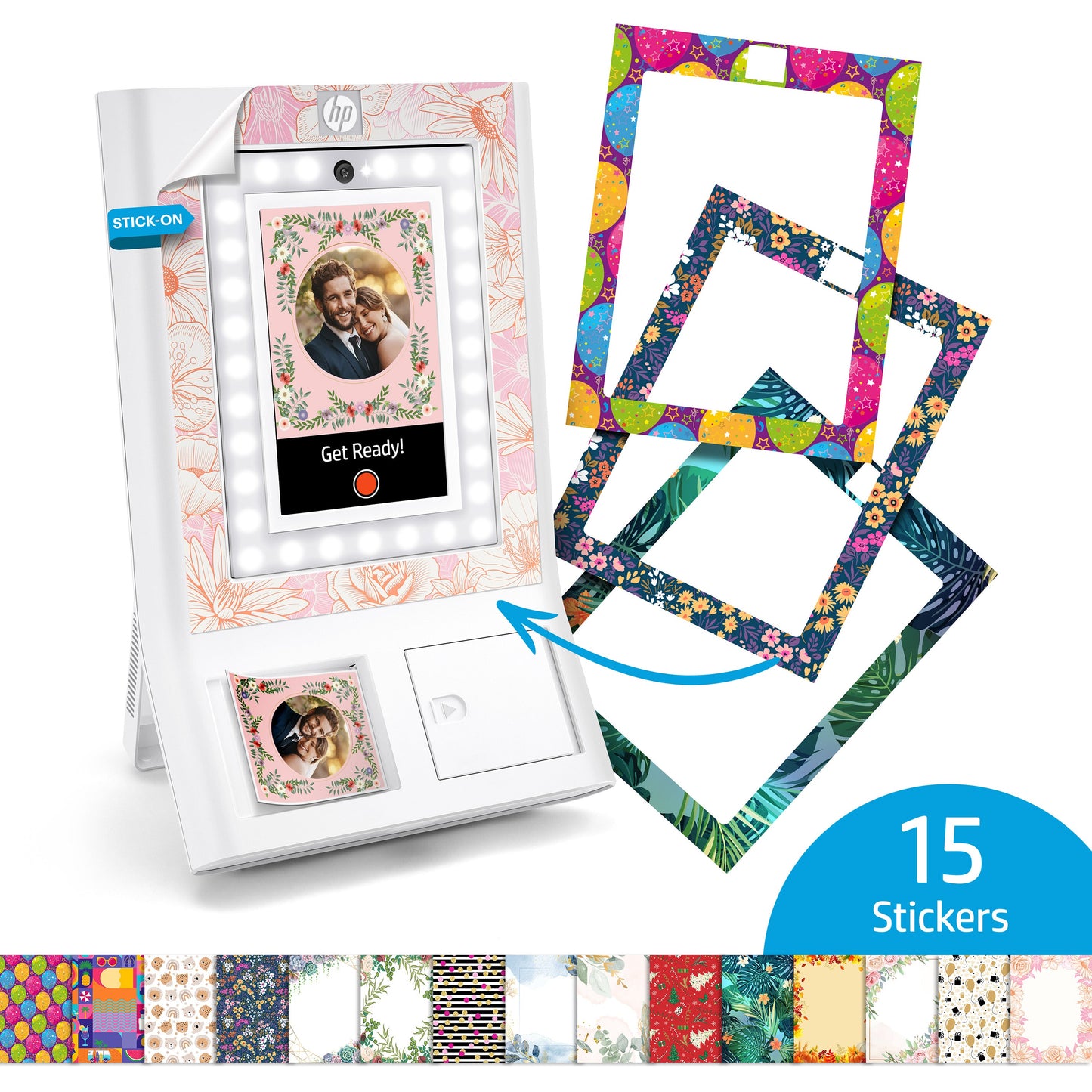 HP | HP Sprocket Photobooth Screen Protector - 15 Pack