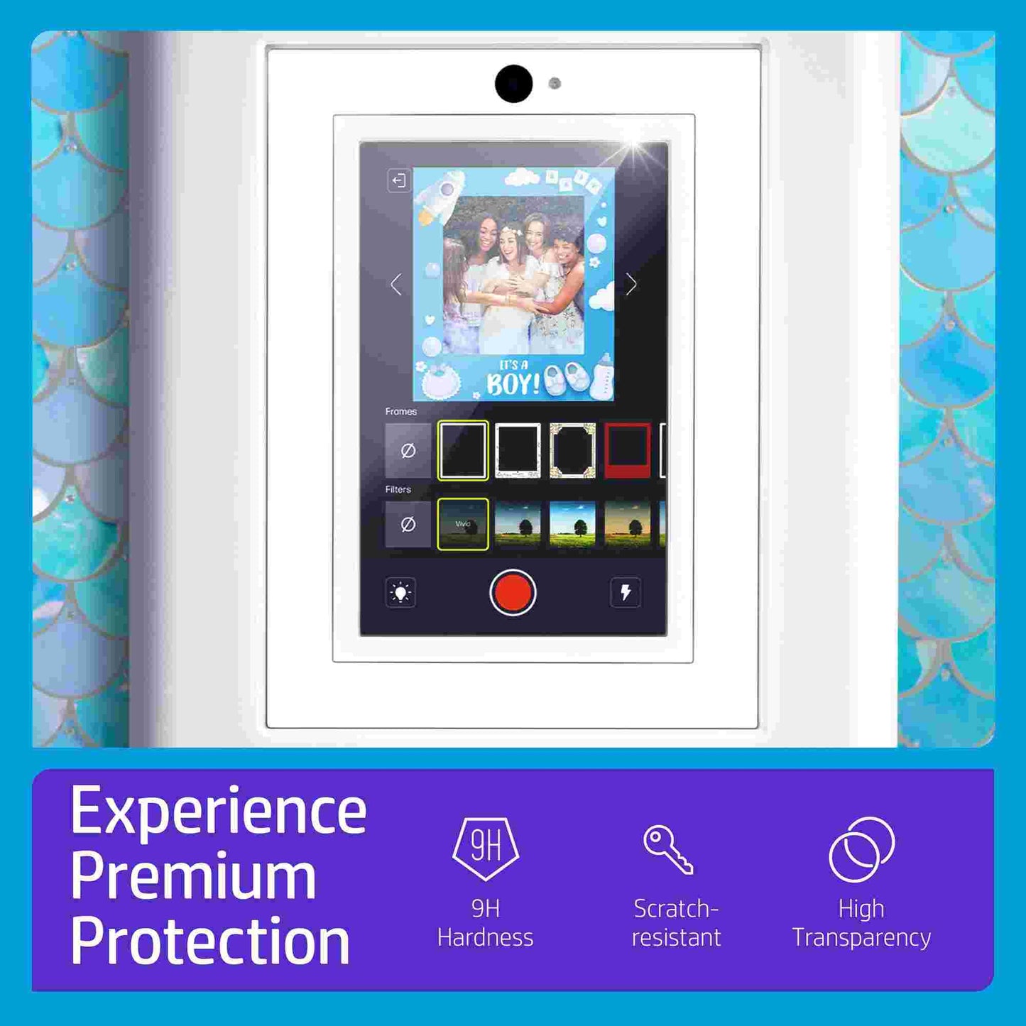 HP | HP Sprocket Photobooth Screen Protector - 2 Pack