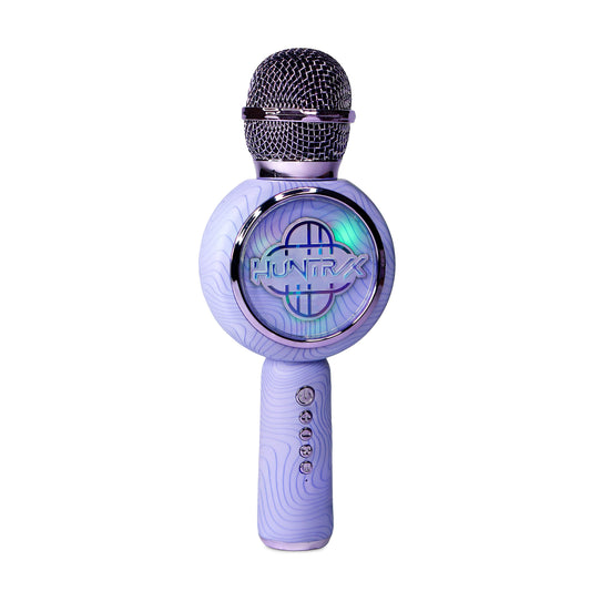 OTL | KPop Demon Hunters Karaoke Microphone and Wireless Speaker with LED Lights Purple