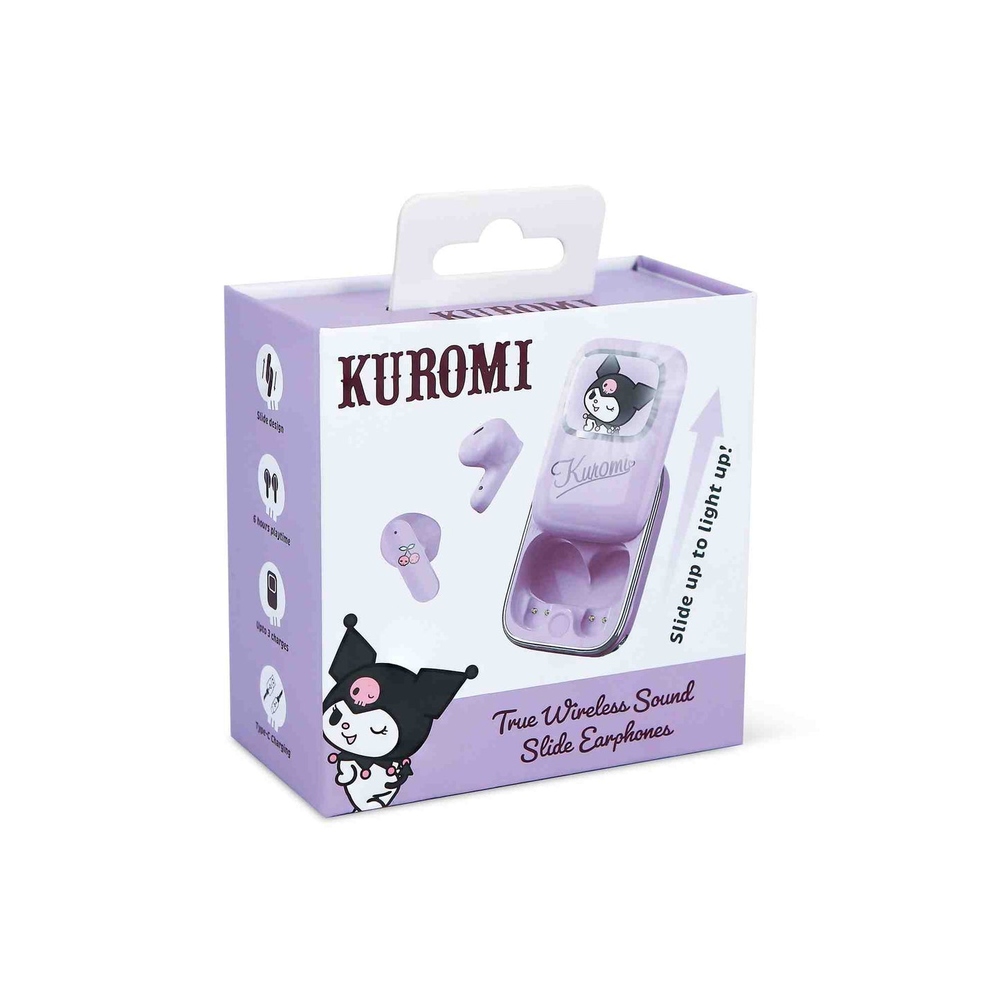 OTL Kuromi TWS Slide Earphones