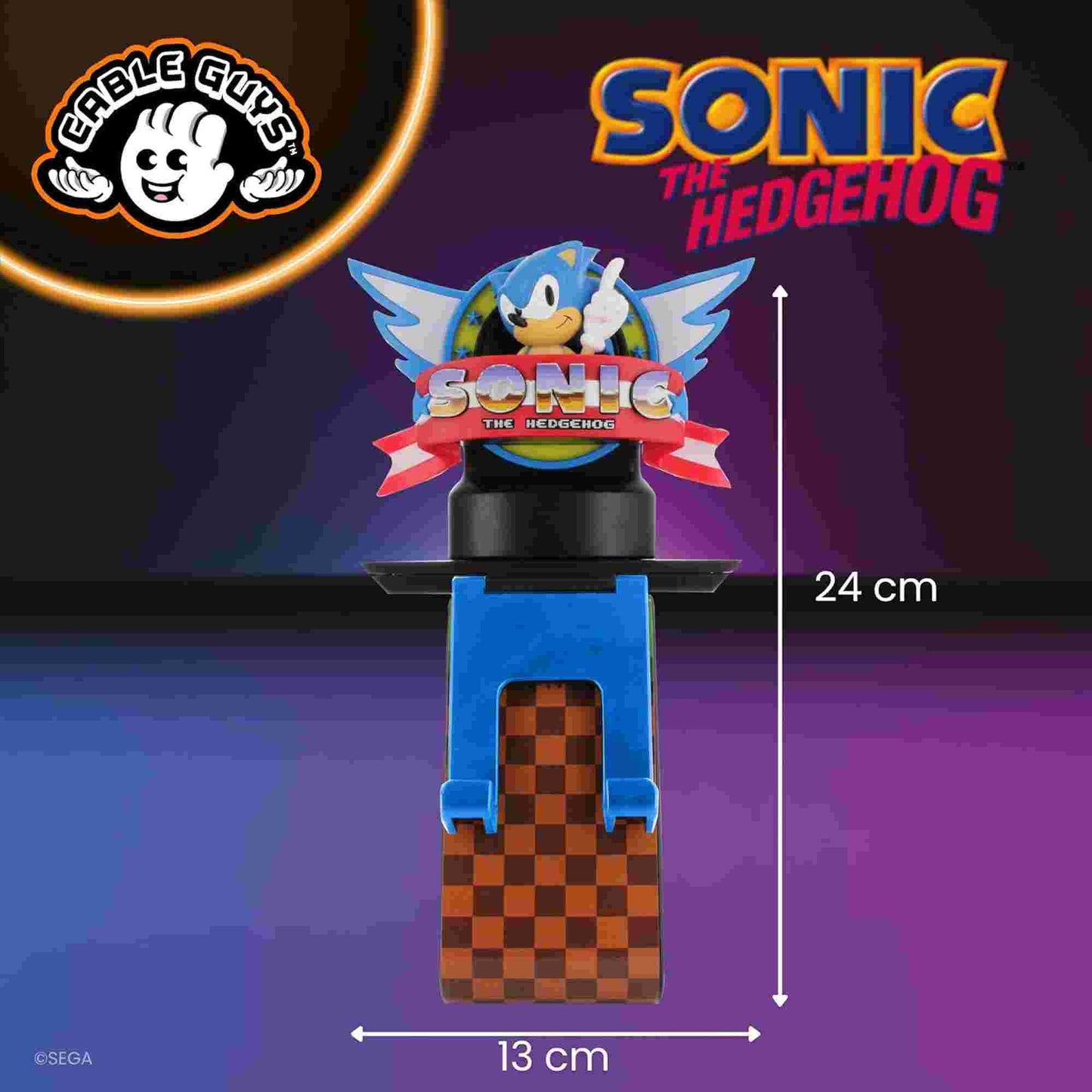 Cable Guys | Sonic The Hedgehog Classic Sonic clamping bracket