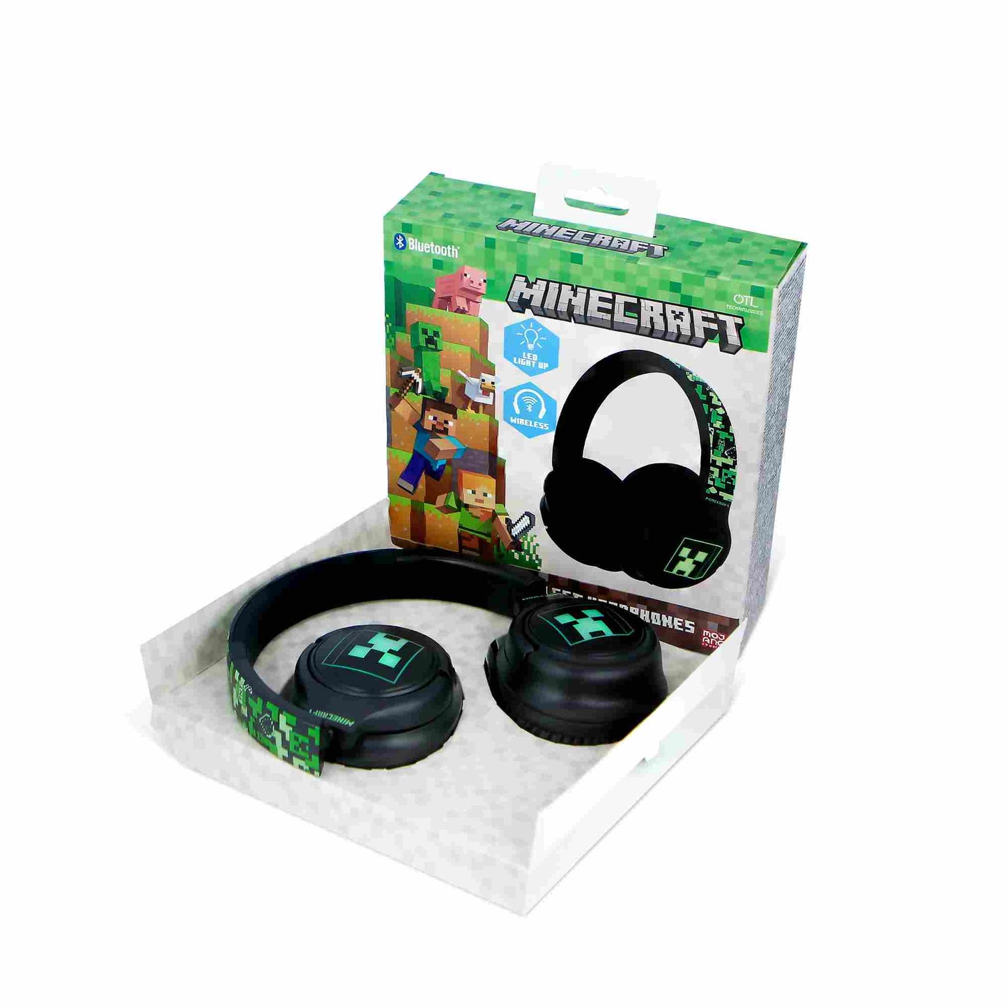OTL Minecraft Light up Wireless Headphones