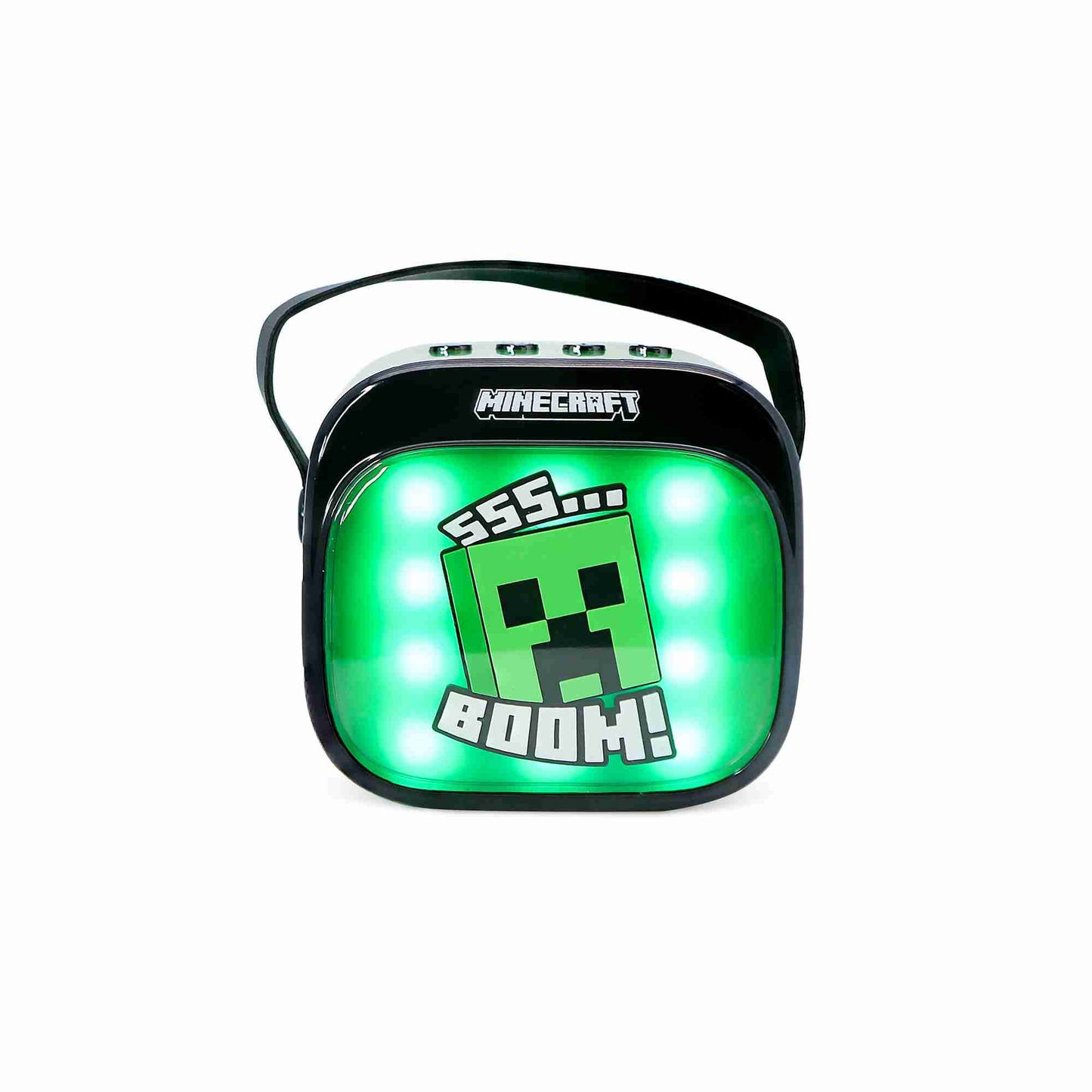 OTL Minecraft Popsing Led Light-Up Wireless Karaoke Speaker & Microphone
