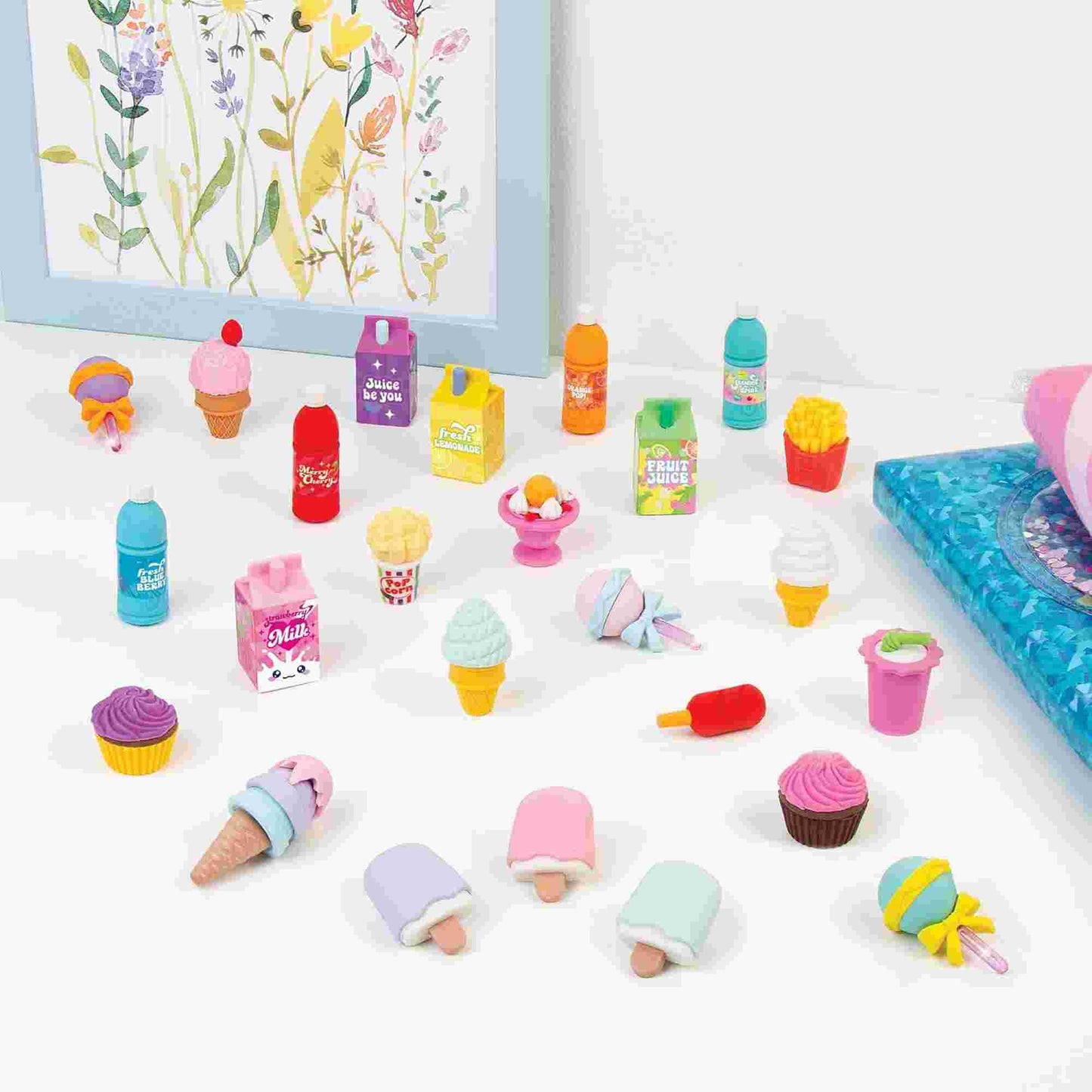 Make it Real | 3C4G Snacks 'N Sweets Puzzle Eraser Set