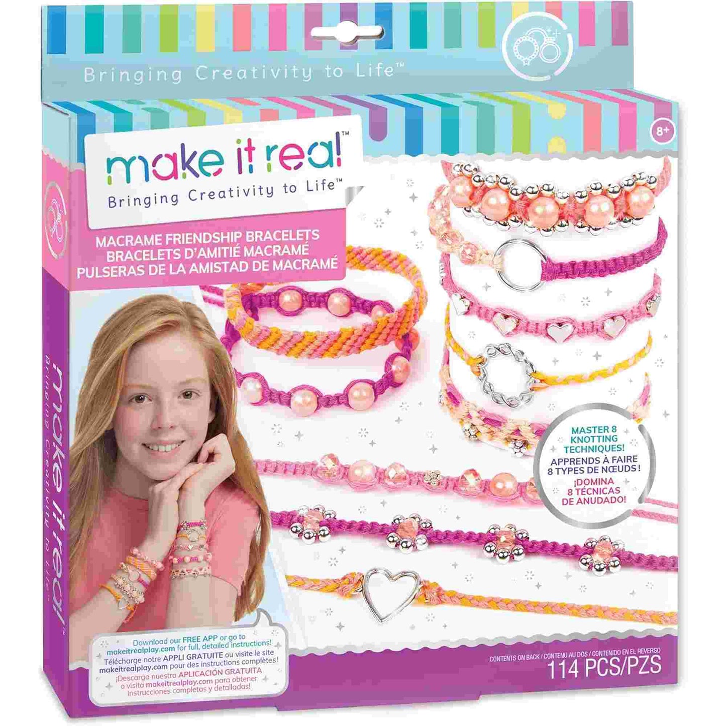 Make it Real | Macrame DIY Friendship Bracelet Craft Set