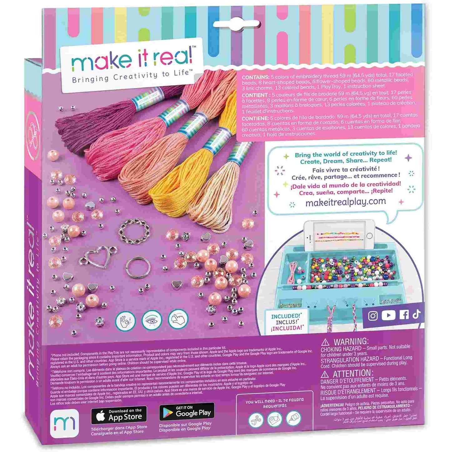 Make it Real | Macrame DIY Friendship Bracelet Craft Set
