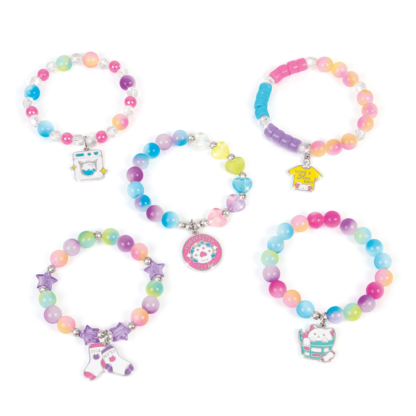Make it Real | Purr-fect Wash ‘N Bead Bracelets