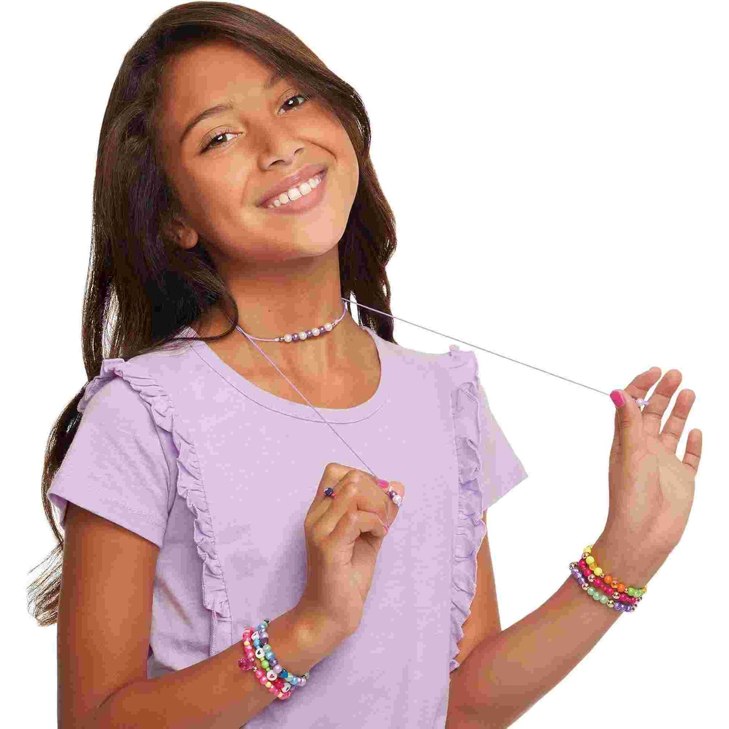 Make it Real | Ultimate Bead Studio Jewellery Making Set with Beads, Charms and Storage Box