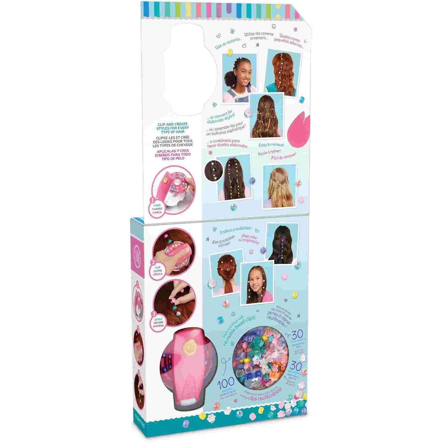 Make it Real | Snap N' Glam Hair Styling Kit Craft Set