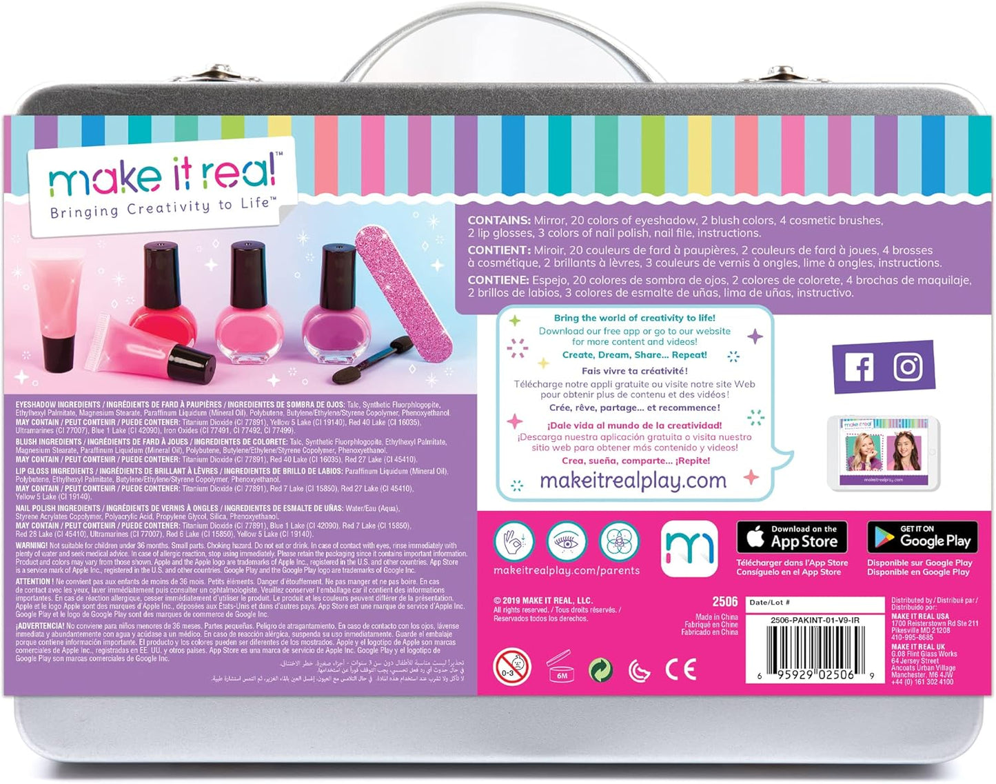 Make it Real | All-in-One Makeup Set Starter Cosmetic Kit