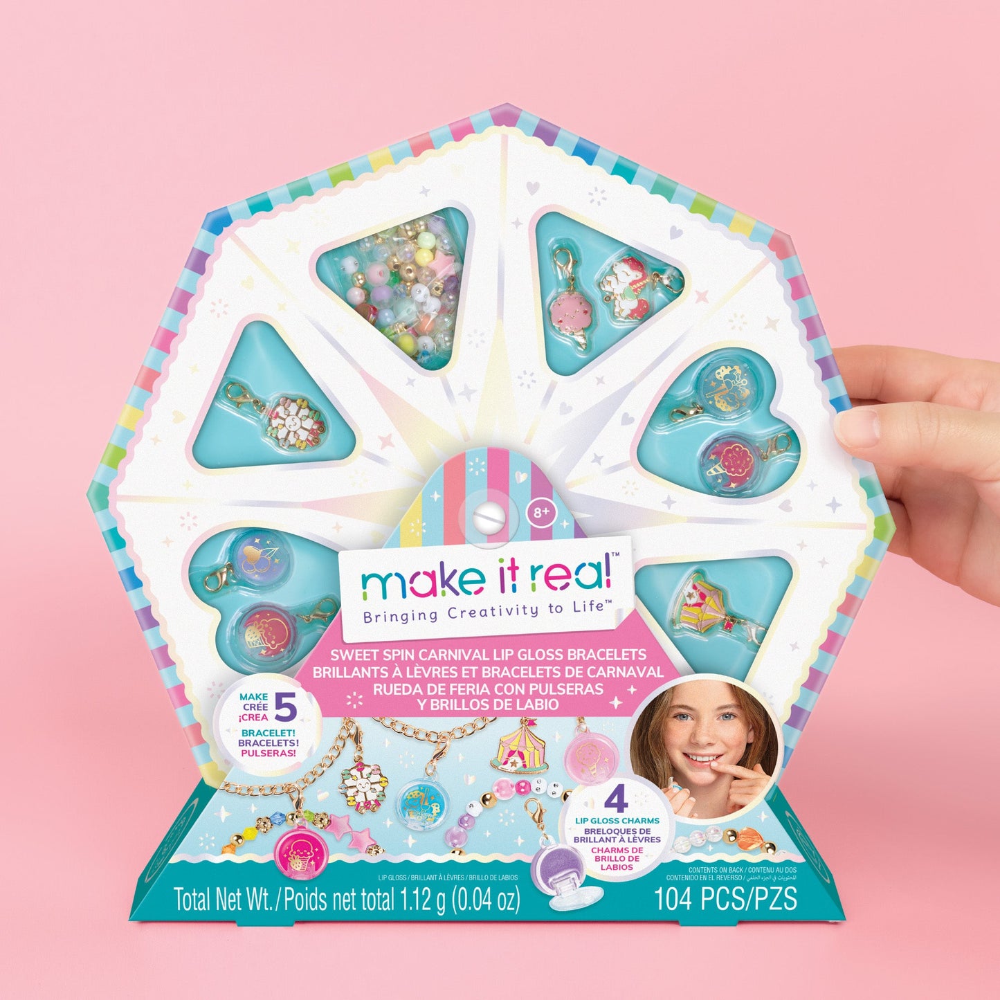 Make it Real | Sweet Spin Carnival Lip Gloss Bracelets