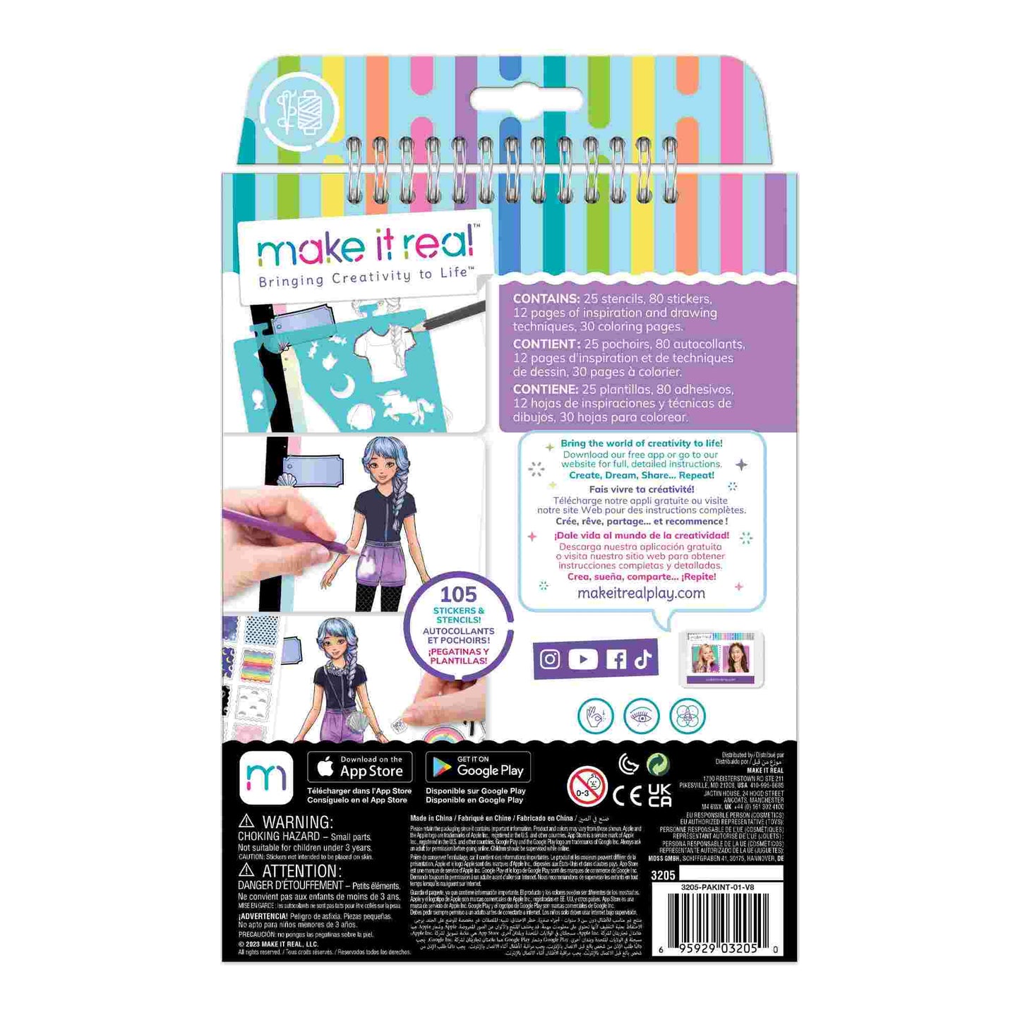 Make it Real | Fashion Design Sketchbook: Pastel Pop!