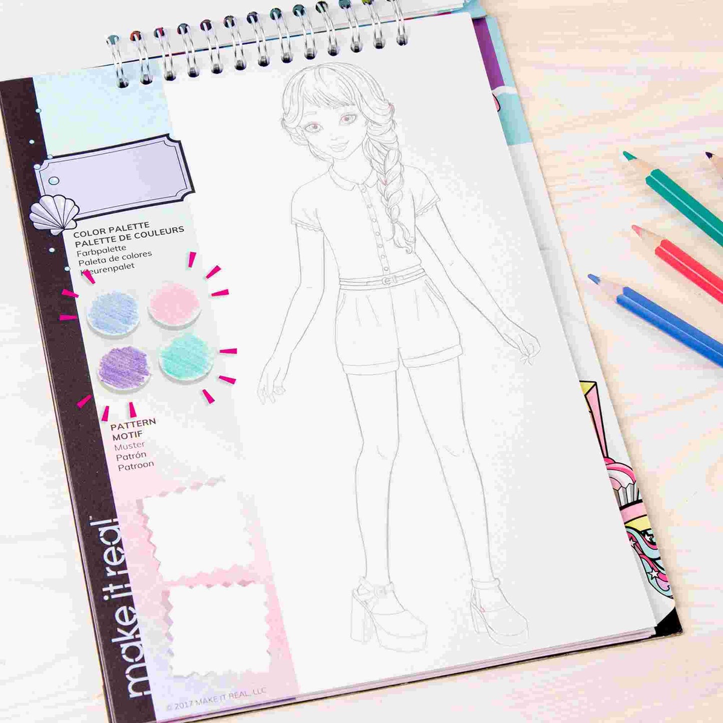 Make it Real | Fashion Design Sketchbook: Pastel Pop!