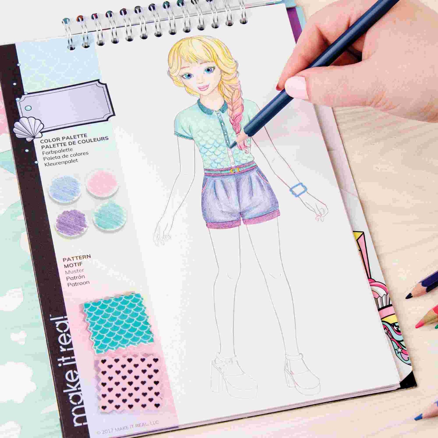Make it Real | Fashion Design Sketchbook: Pastel Pop!