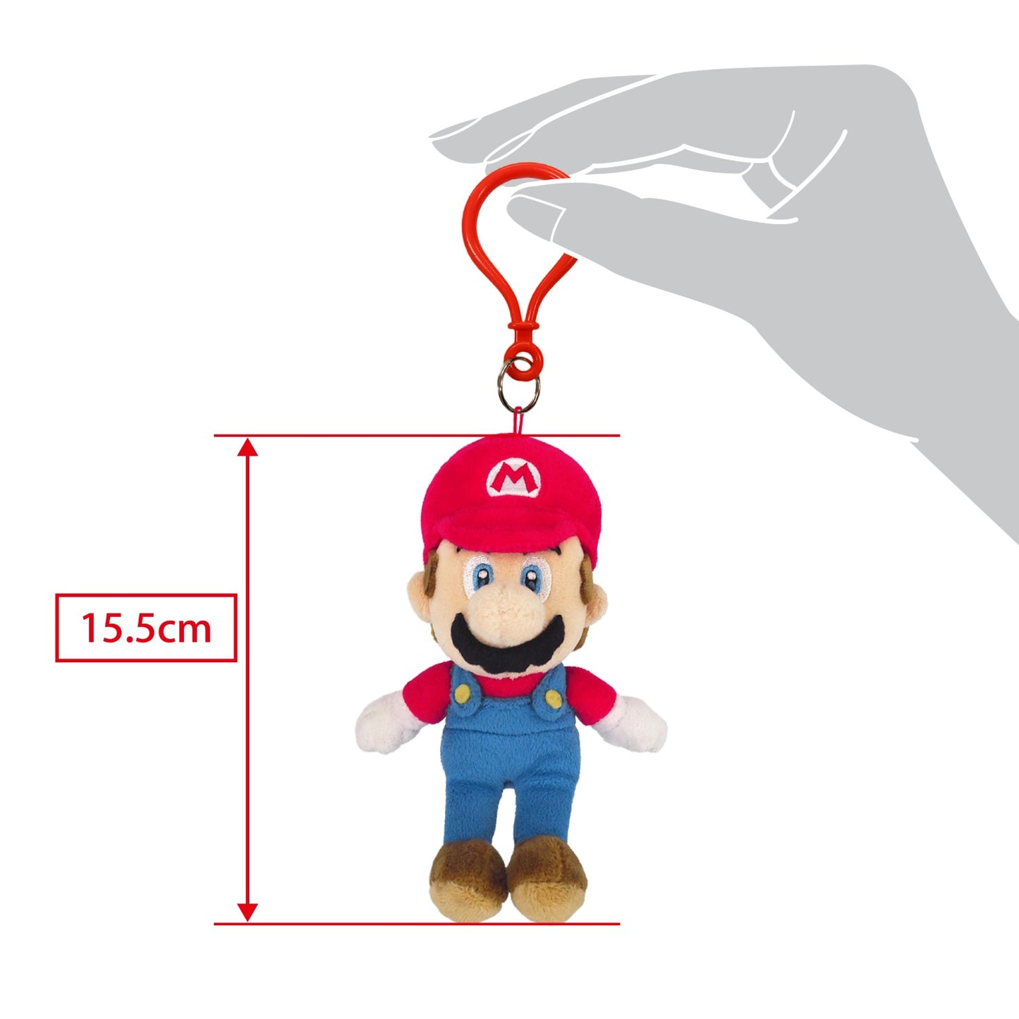 SAN-EI | Nintendo Super Mario Mario Keychain