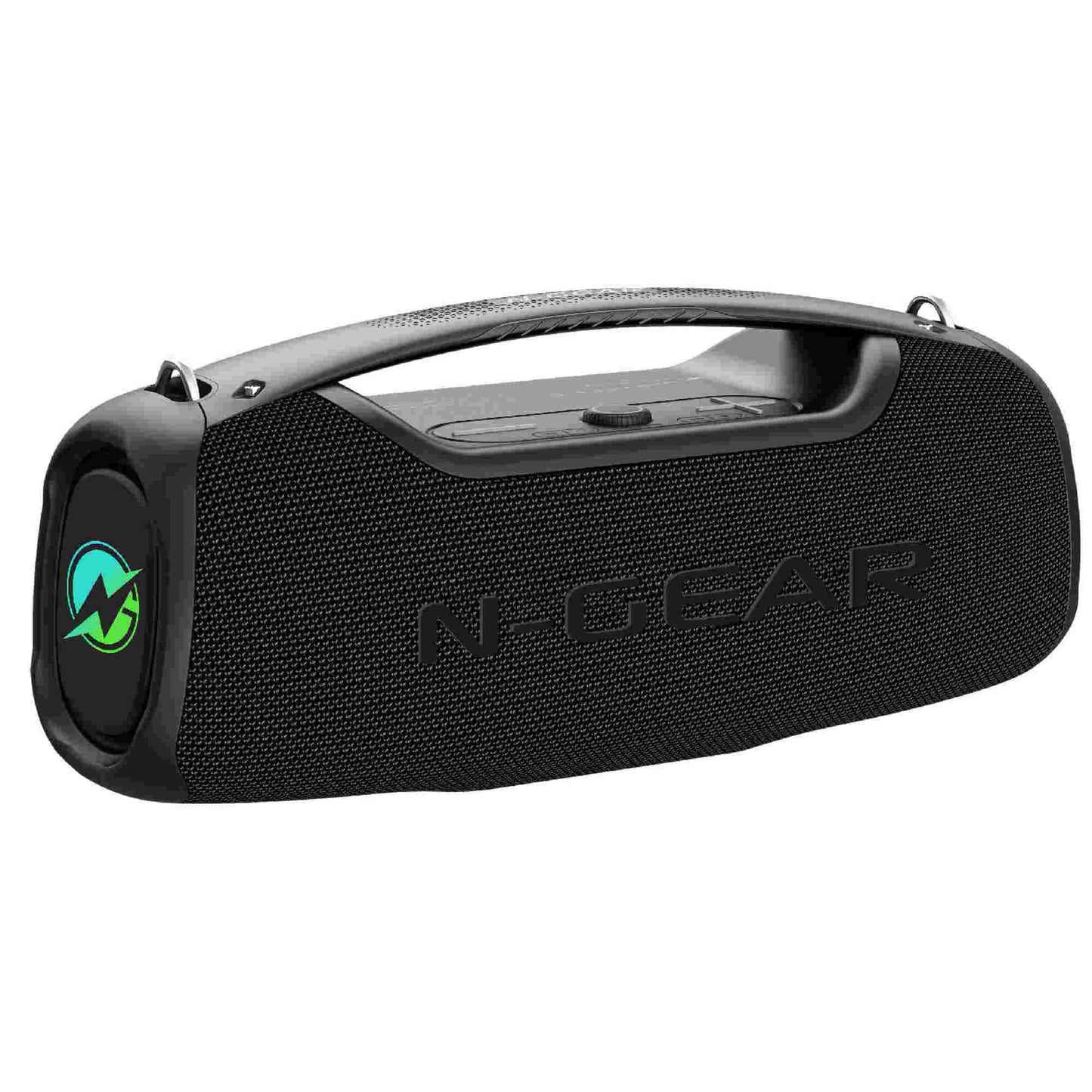 N-Gear | NRG500 Bluetooth Speaker Partybox with Lighting & Microphone IPX5 Waterproof Black