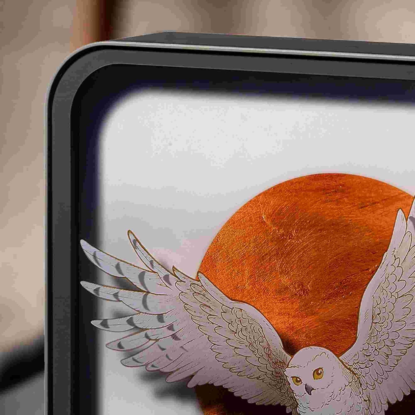 Rubber Road | Harry Potter Hedwig Perspex Desk Lamp