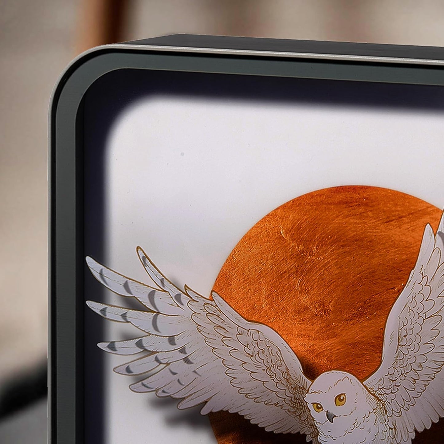 Rubber Road | Harry Potter Hedwig Perspex Desk Lamp