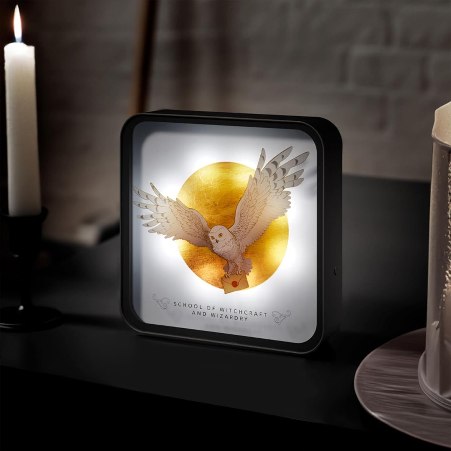 Rubber Road | Harry Potter Hedwig Perspex Desk Lamp