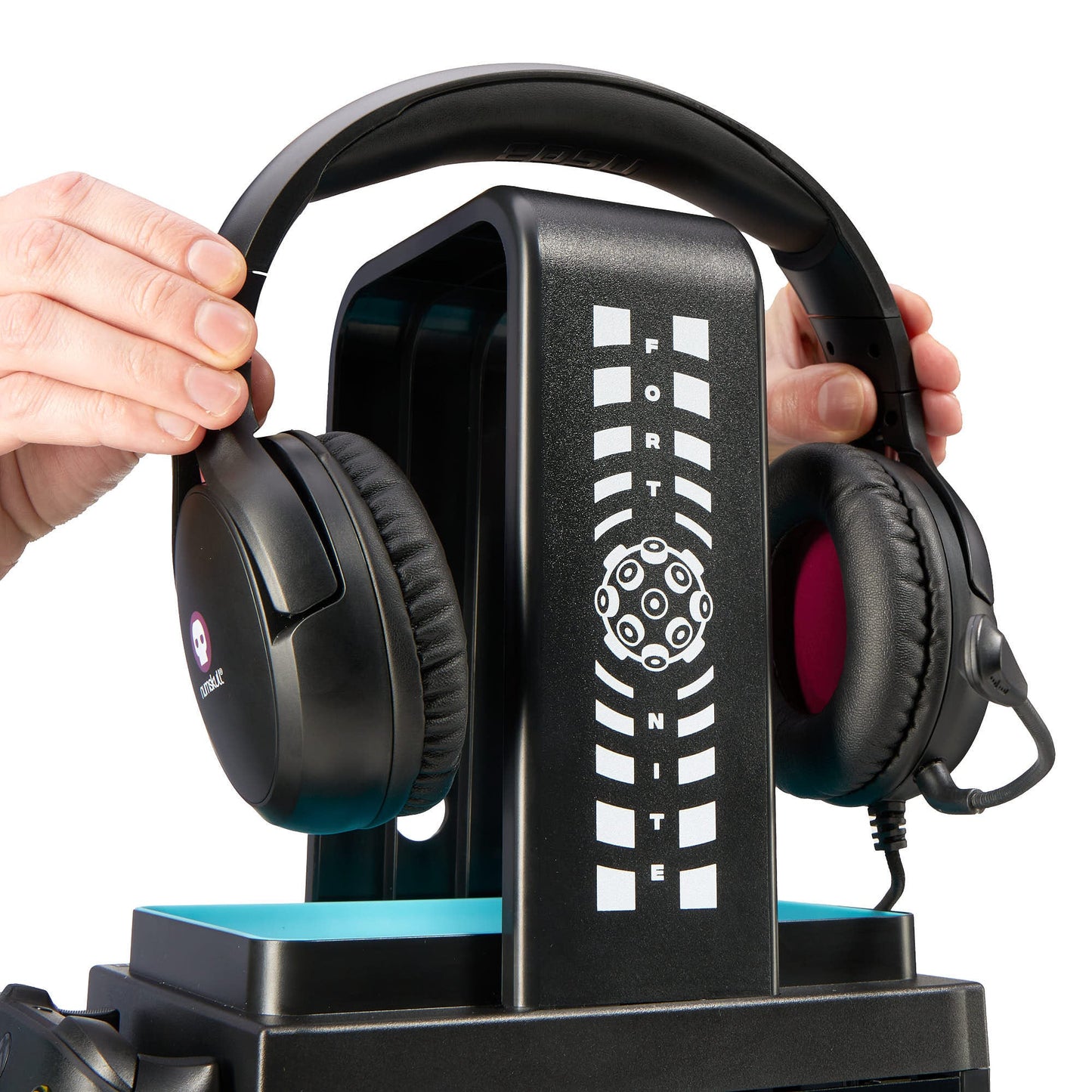 Rubber Road | Fortnite Light Game Disc Locker and Stand for Controllers & Headphones