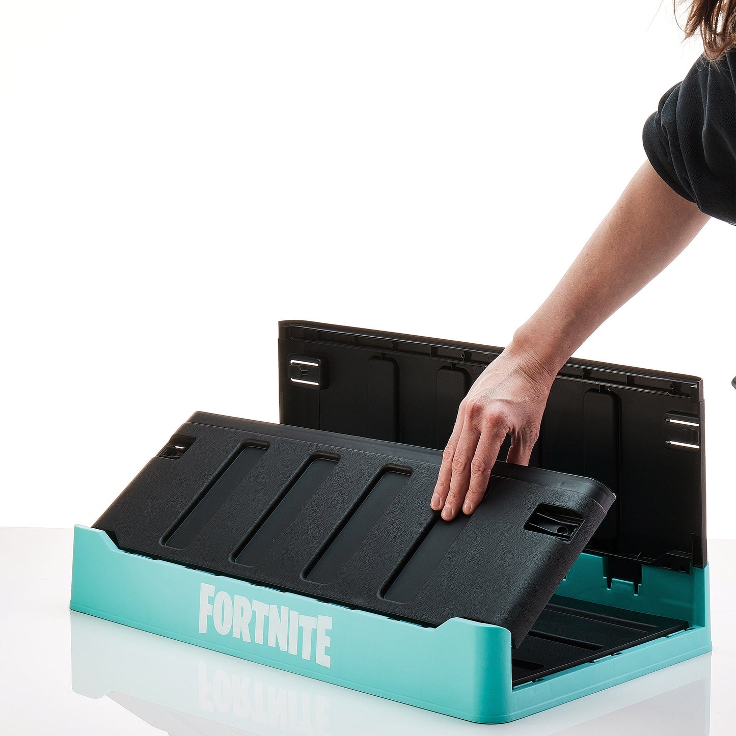 Rubber Road | Fortnite Supply Llama 2-in-1 Chair and Storage Crate