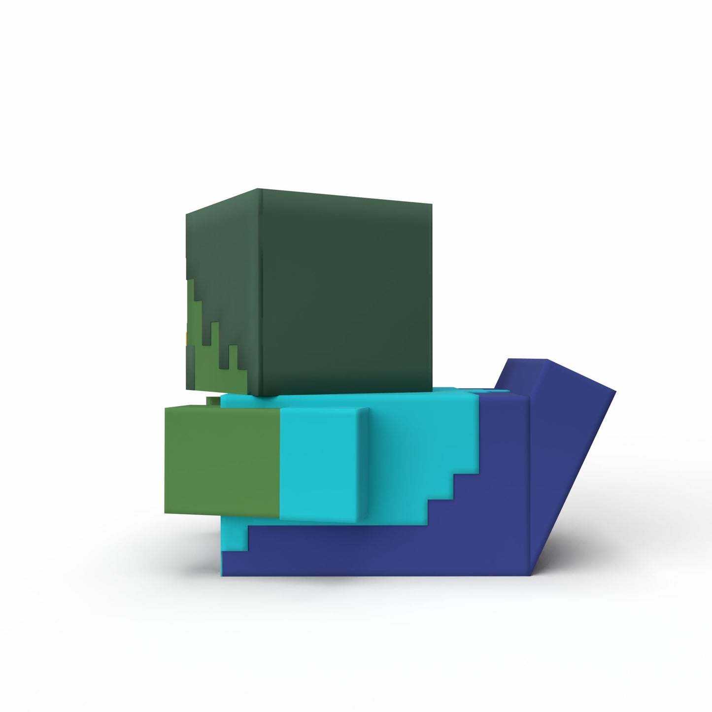 Rubber Road | Tubbz Minecraft Zombie Rubber Duck First Edition
