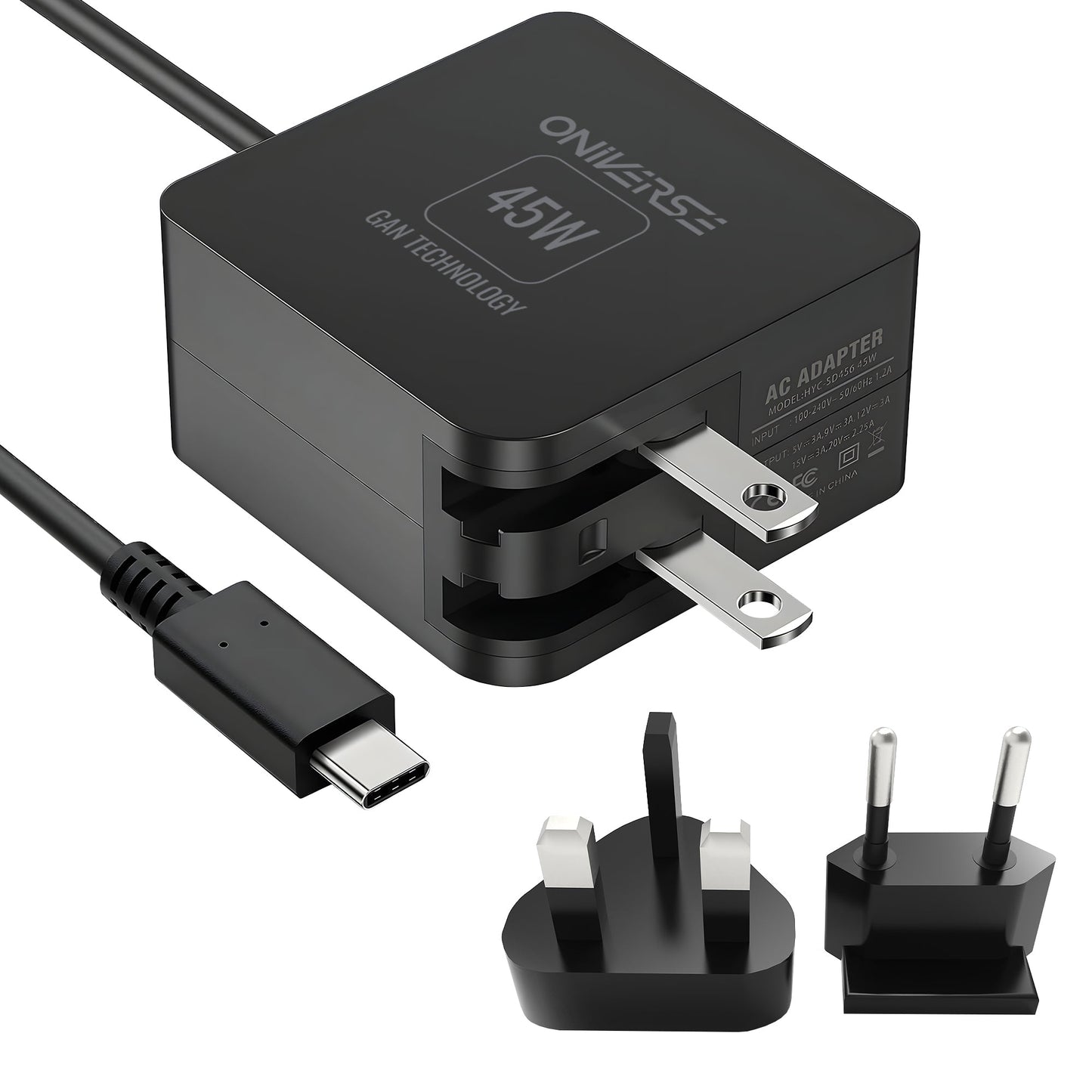 Oniverse | International Fast Charger 45W Adapter for Nintendo Switch 2
