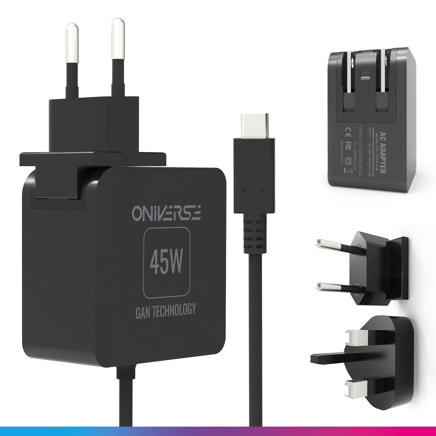 Oniverse | International Fast Charger 45W Adapter for Nintendo Switch 2