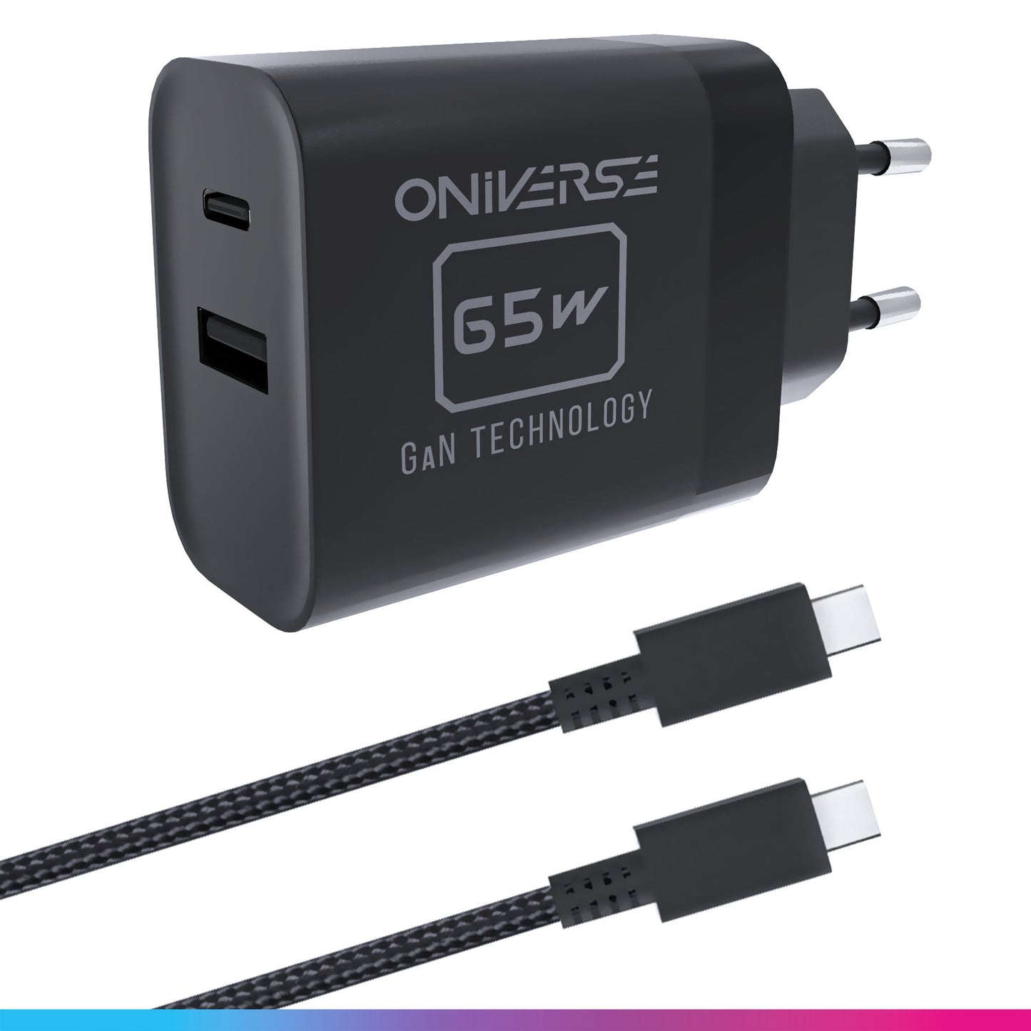 Oniverse | 65W 1.5m Charging Cable AC Adapte USB-C for Nintendo Switch 2