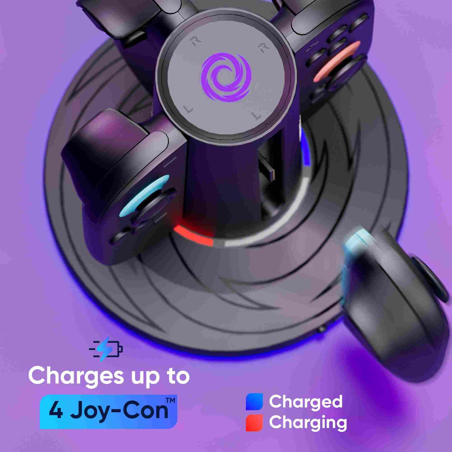 Oniverse | Quadrant 4 Joycons Charging Dock for Nintendo Switch 2
