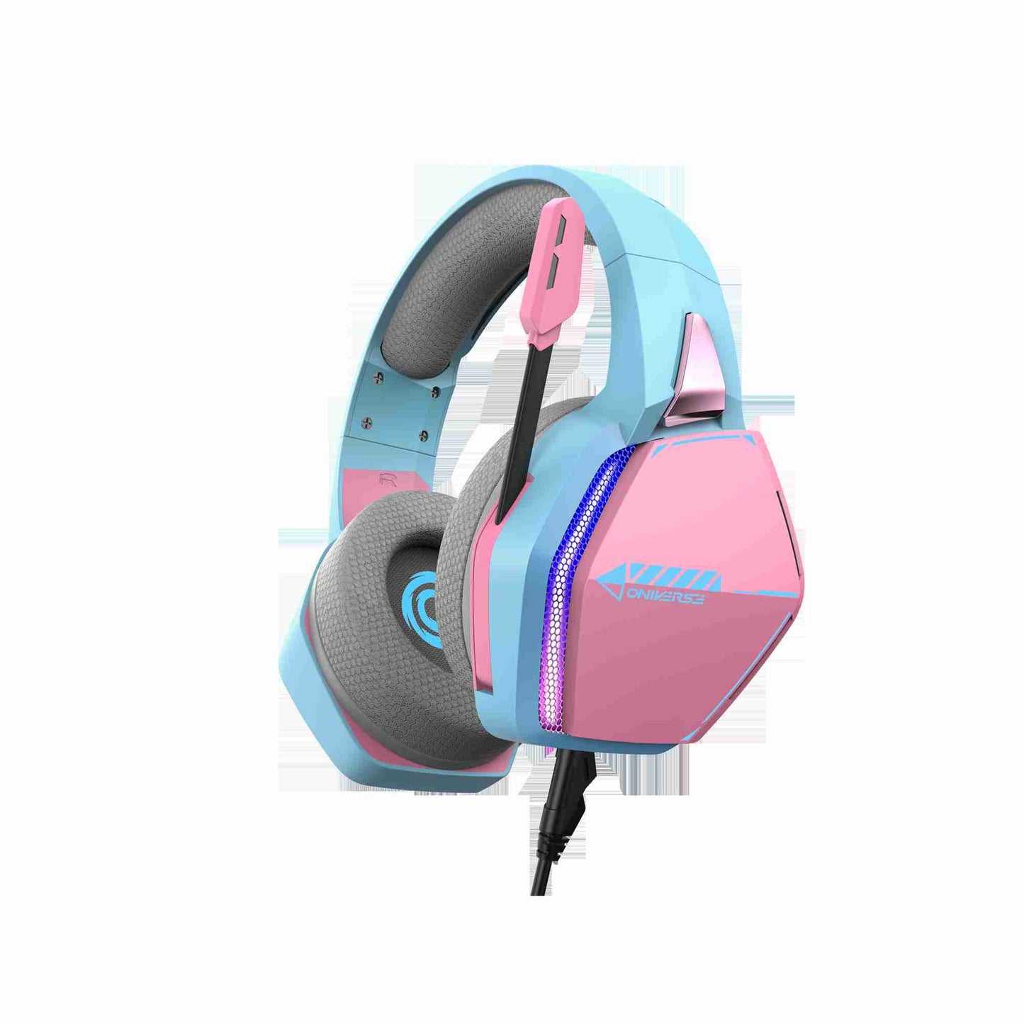 Oniverse | Nebula Multiplatform Wired Gaming Headset (Diva Pink)