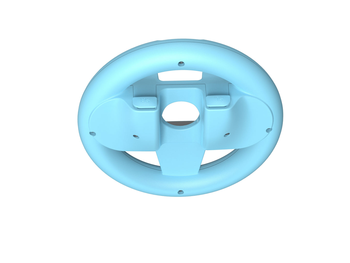 Oniverse | Pack of 2 Racing Wheel Controller Holders - Orange/Blue (Switch 2)