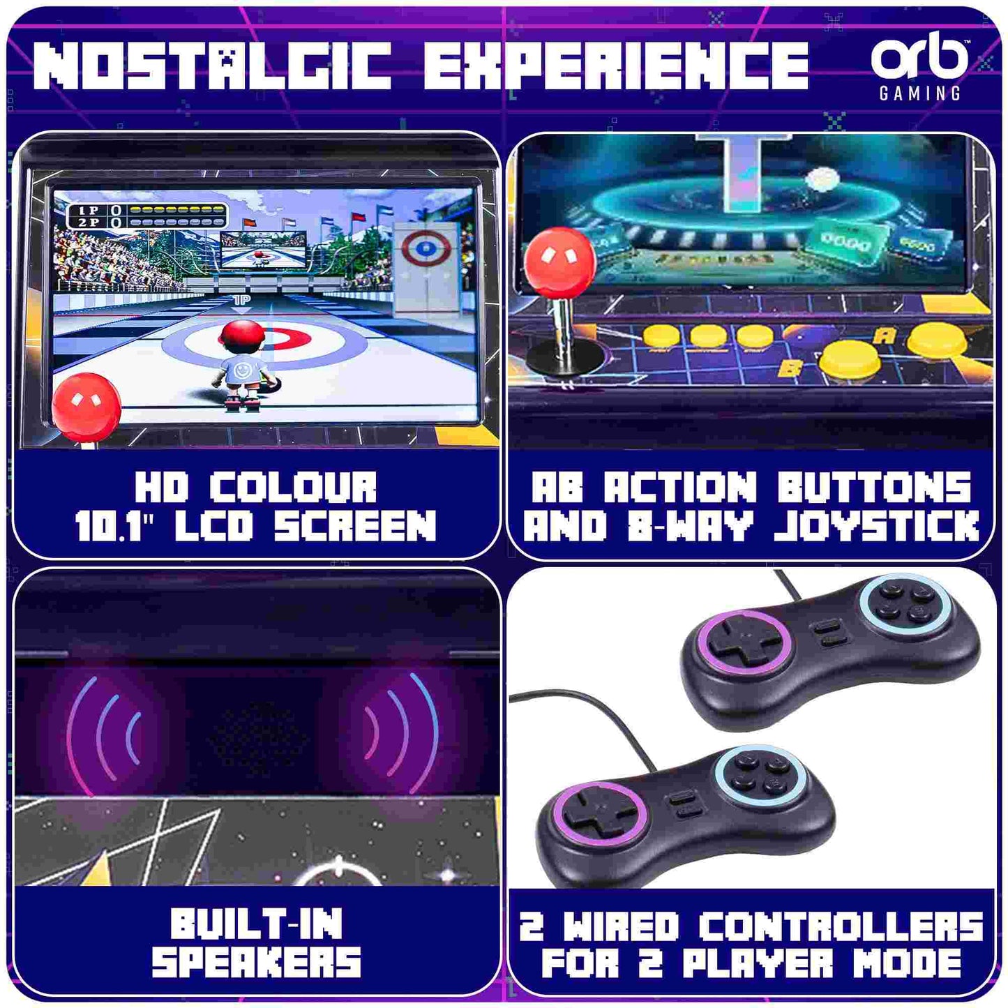 Orb Tabletop Arcade Machine (150 Games)