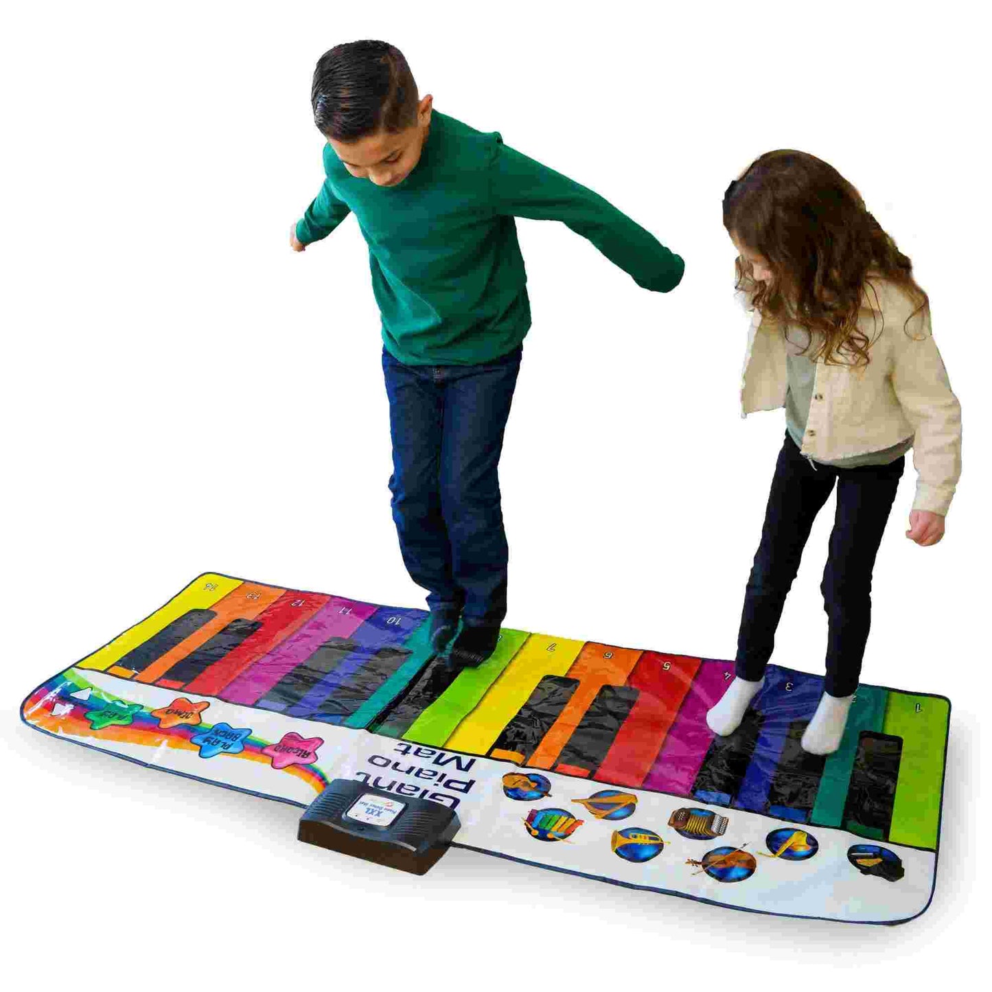 N-Gear | Piano Dance Mat XXL 180CM Interactive Play Mat Music Mat