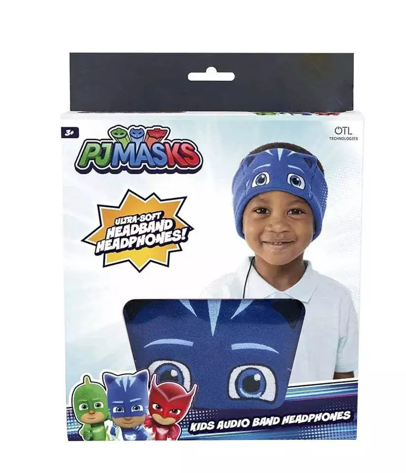 OTL | PJ Masks Catboy Kid's Fleece Audio Band Washable Wired Headphones