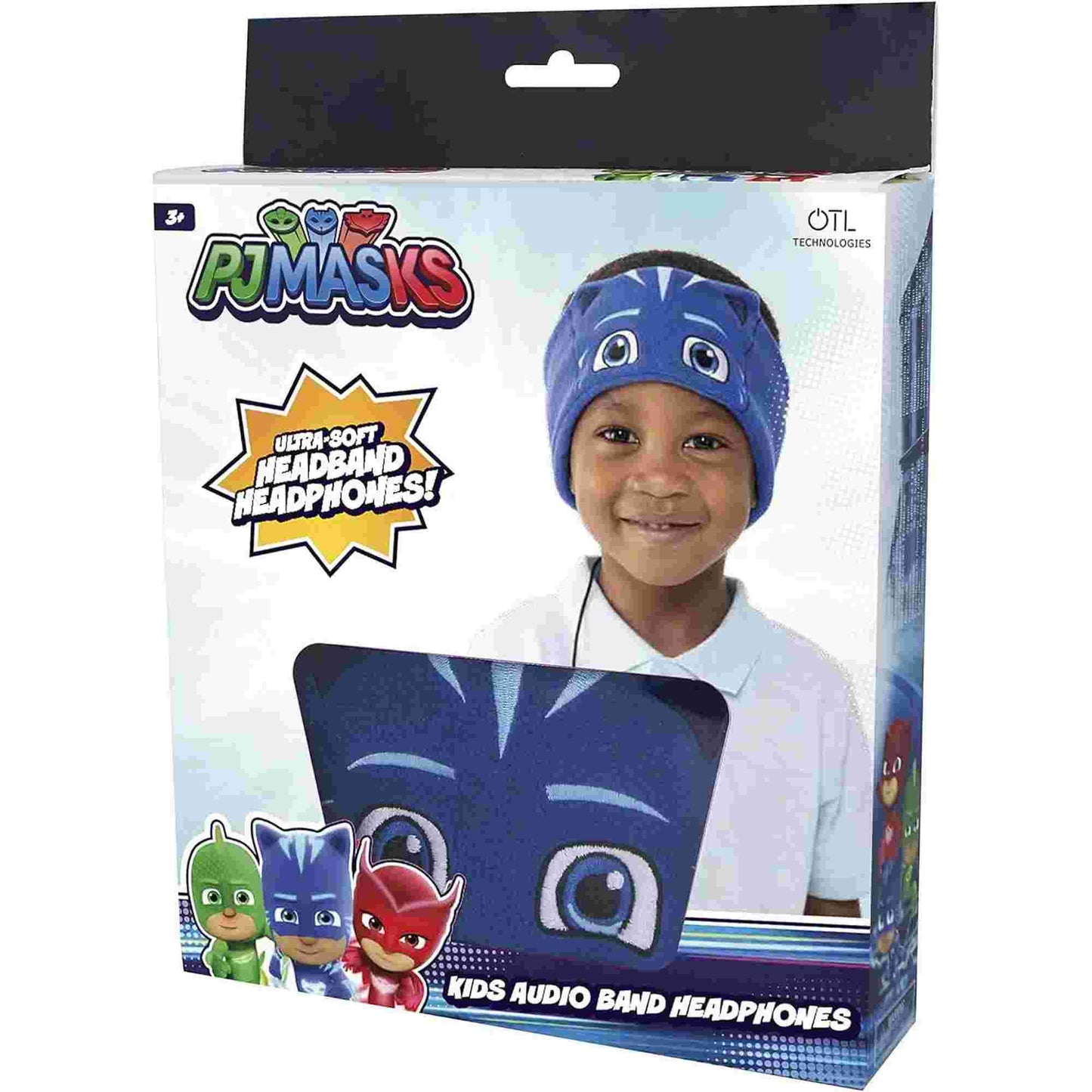 OTL | PJ Masks Catboy Kid's Fleece Audio Band Washable Wired Headphones