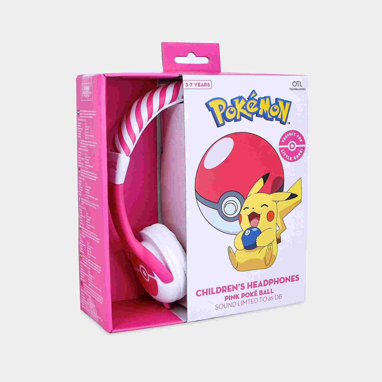 OTL | Pokémon Pokéball Pink Kid's Wired Headphones