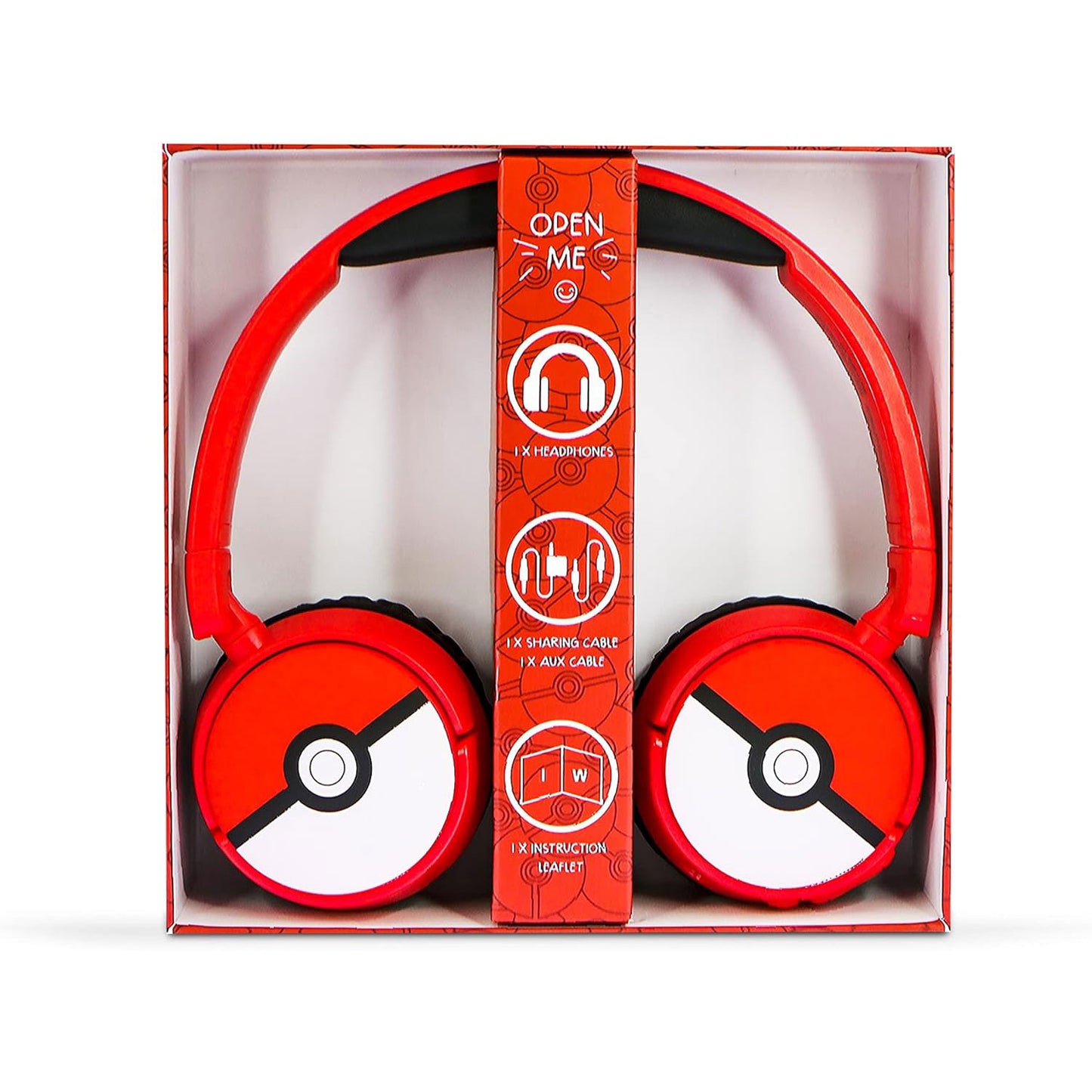 OTL | Pokémon Pokéball Kid's Wireless Bluetooth Headphones with Built-in Microphone