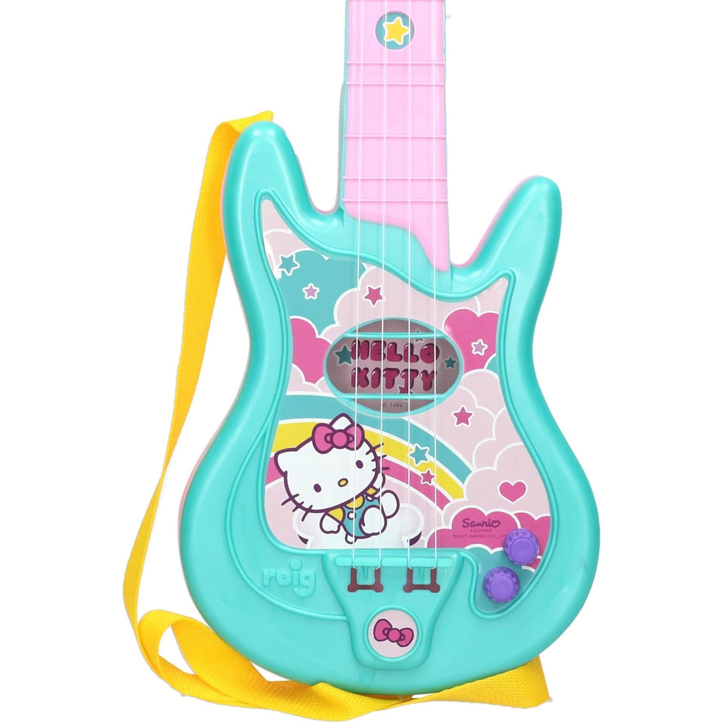 Reig | Hello Kitty Guitar and Microphone