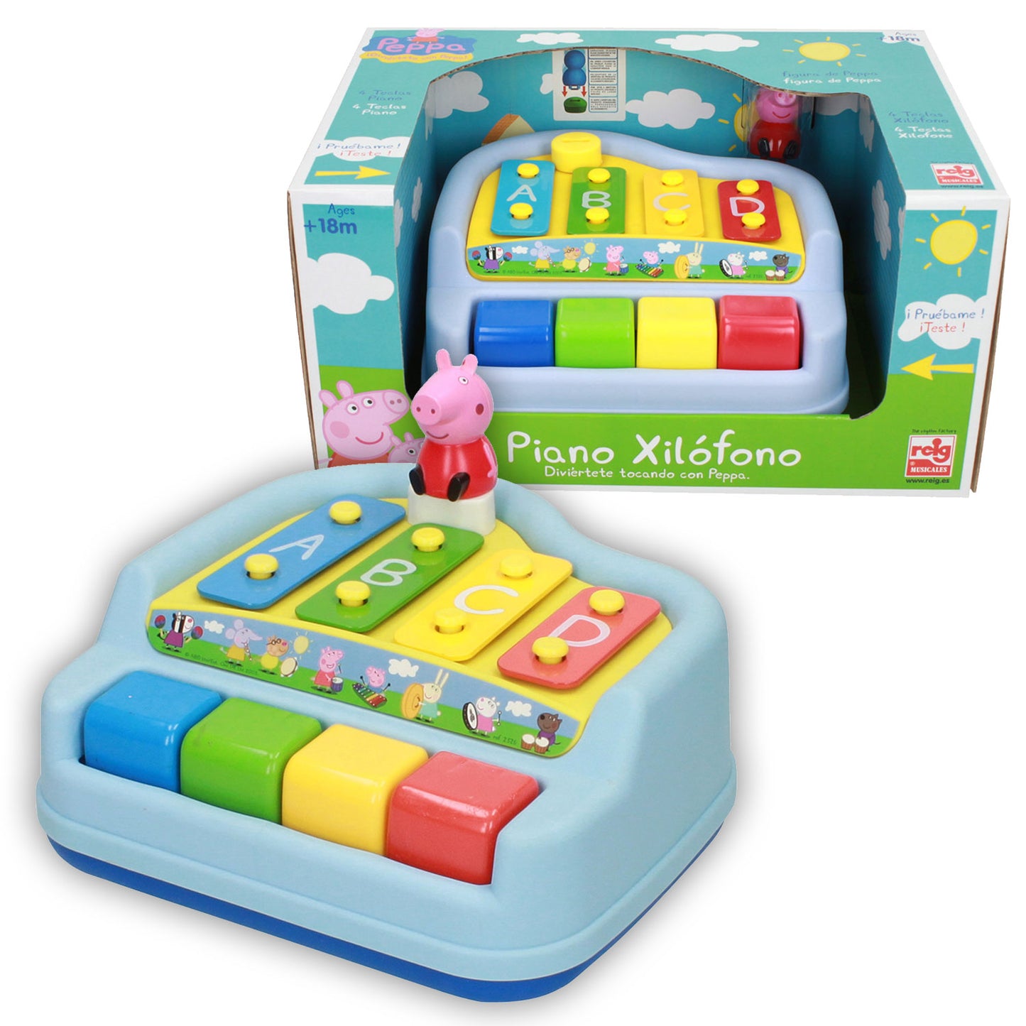 Reig | Peppa Pig Xylophone Keyboard