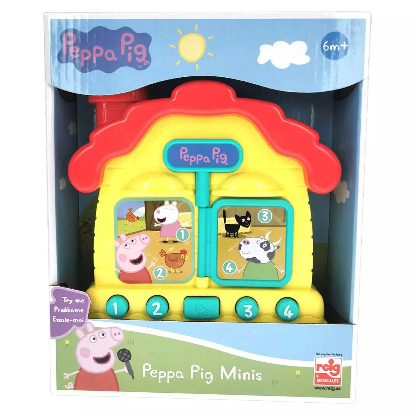 Reig | Peppa Pig Musical Farm House with Music & Sounds