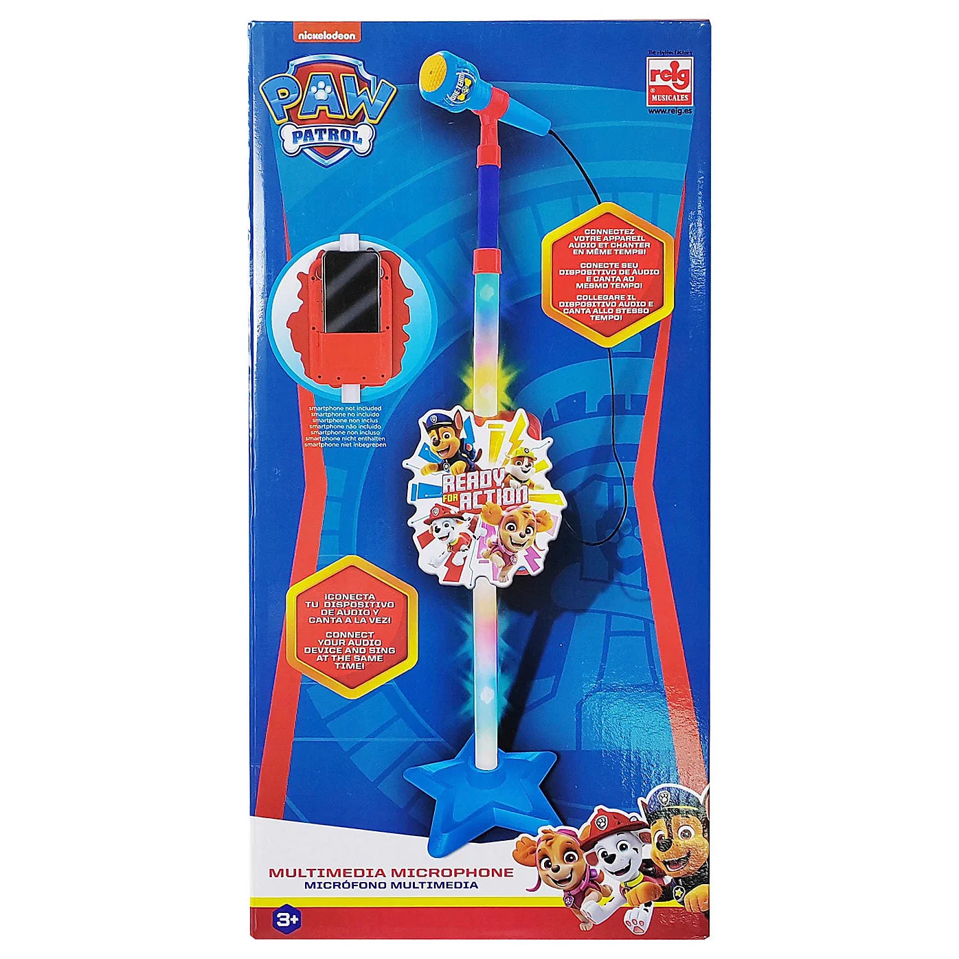 Reig | Paw Patrol Microphone with Stand